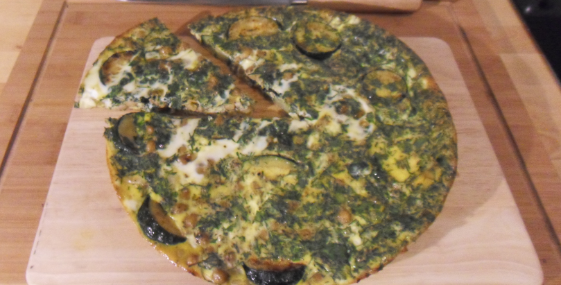 Kräutergrüne Frittata