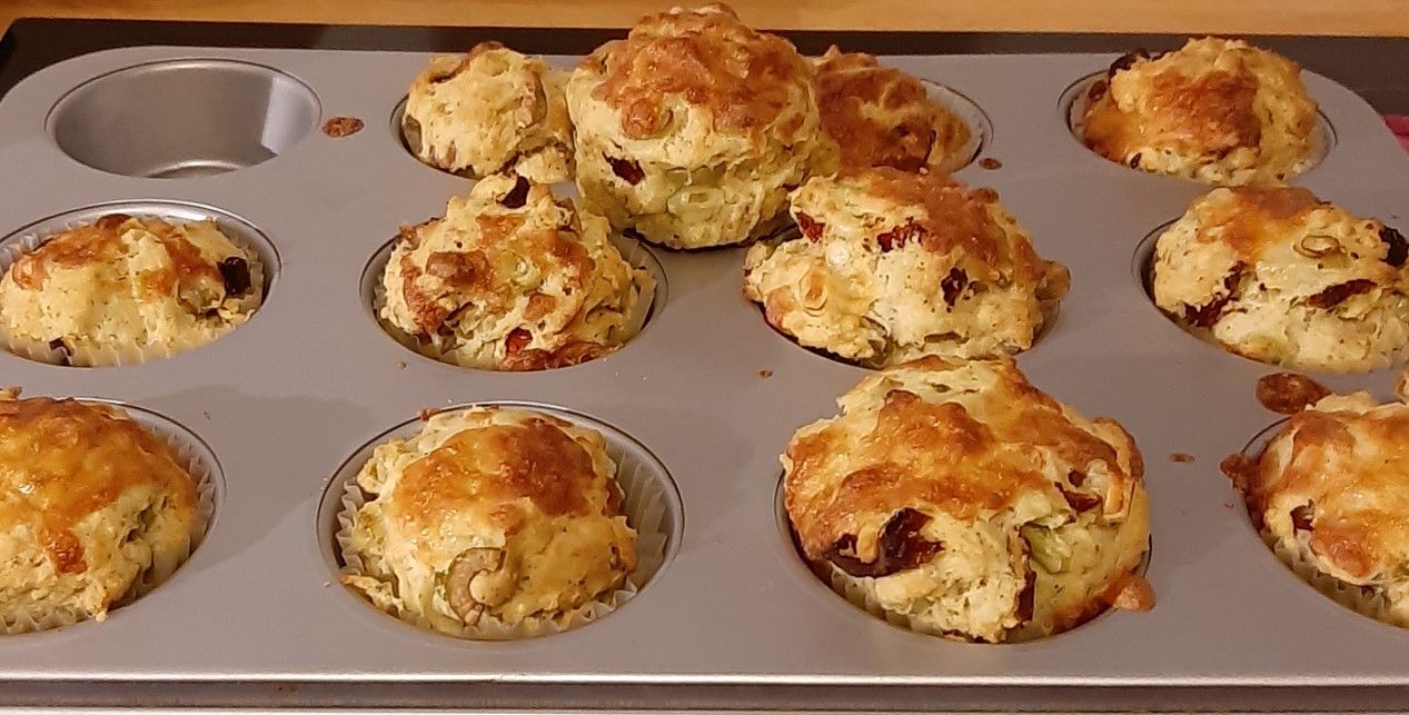 Herzhafte Muffins "Italien"